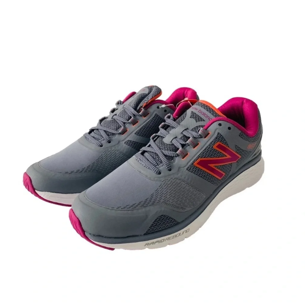 NWT New Balance Response 3.0 1865GY Sneaker Women Sz 10.5 Pink Gray Athletic